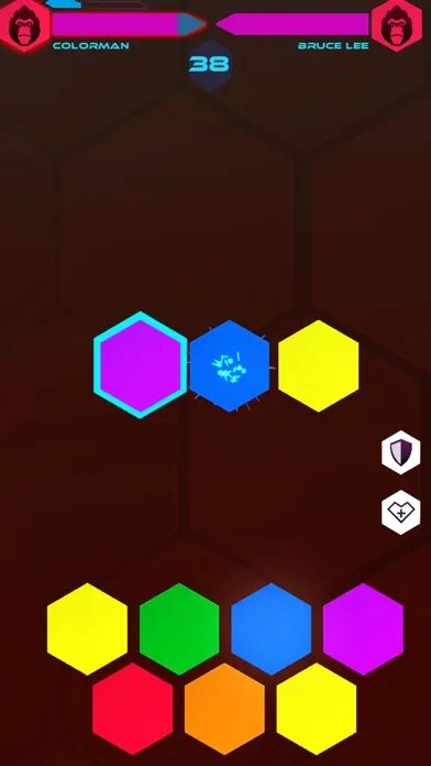 Multiplayer Color Battle سکرین شاٹس