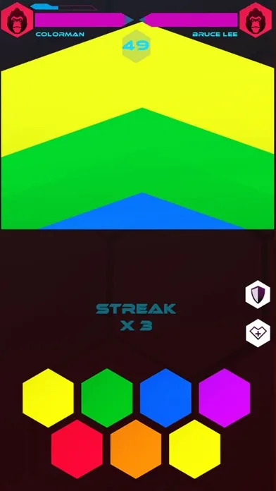 Multiplayer Color Battle سکرین شاٹس