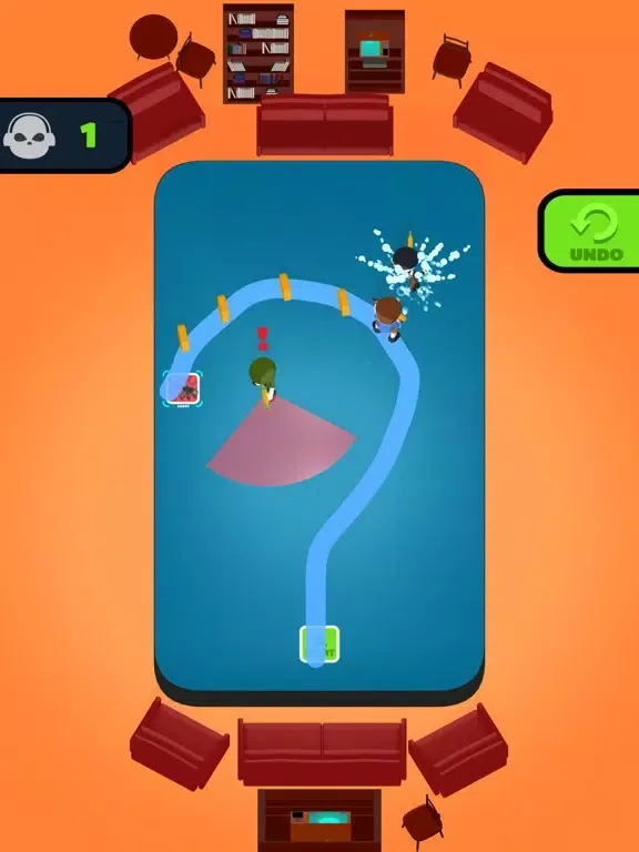 ภาพหน้าจอของ Splash Battle iPad 