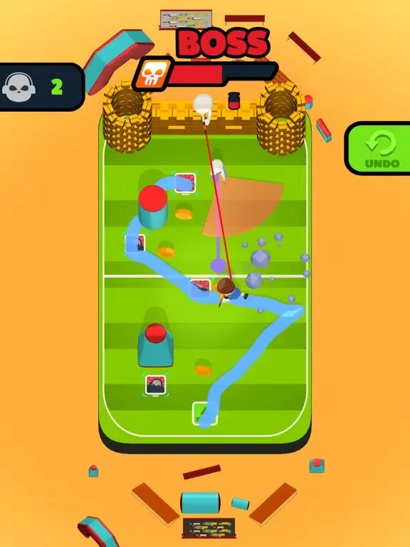 ภาพหน้าจอของ Splash Battle iPad 