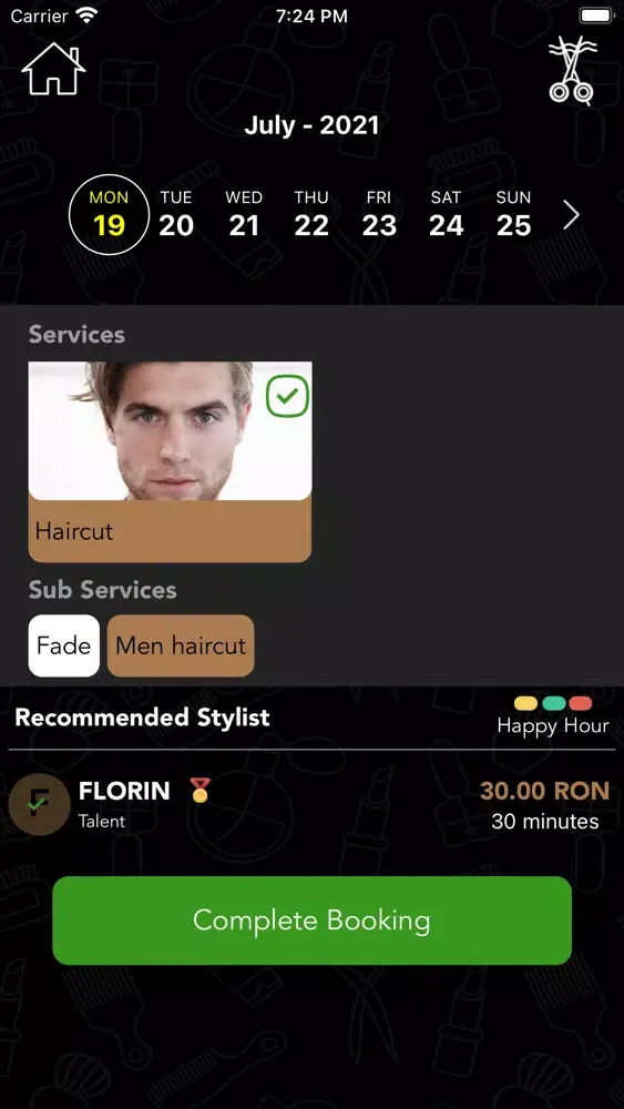Capturas de pantalla de Barber Studio Gentlemen's