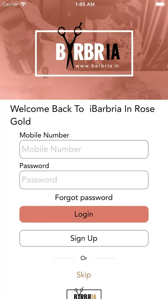 iBarbria In Rose Gold স্ক্রিনশট
