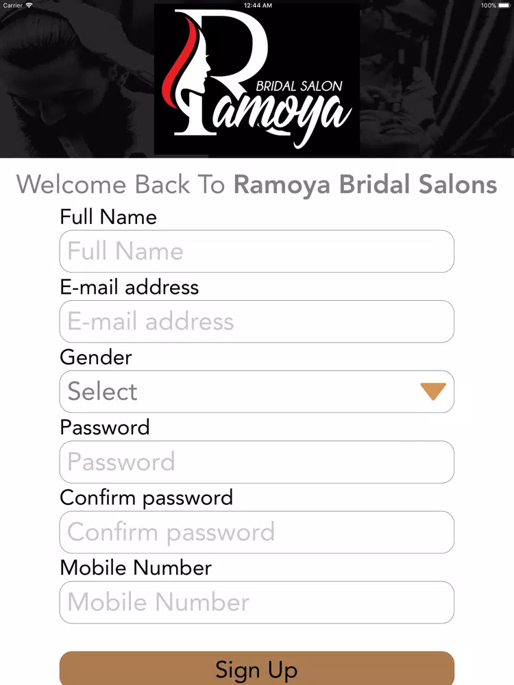 Captures d'écran de Ramoya Bridal Salons iPad 