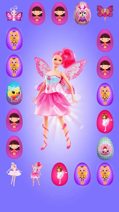 Capturas de tela do Surprise Eggs GIRLS