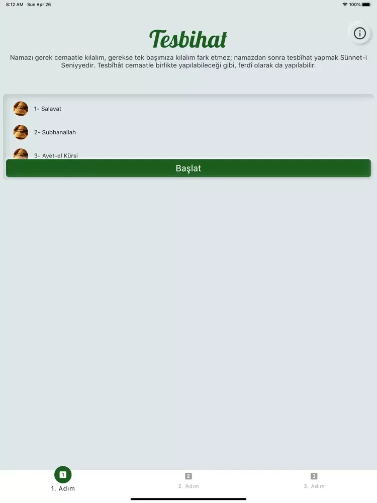 Screenshot di TesbiHatip iPad 
