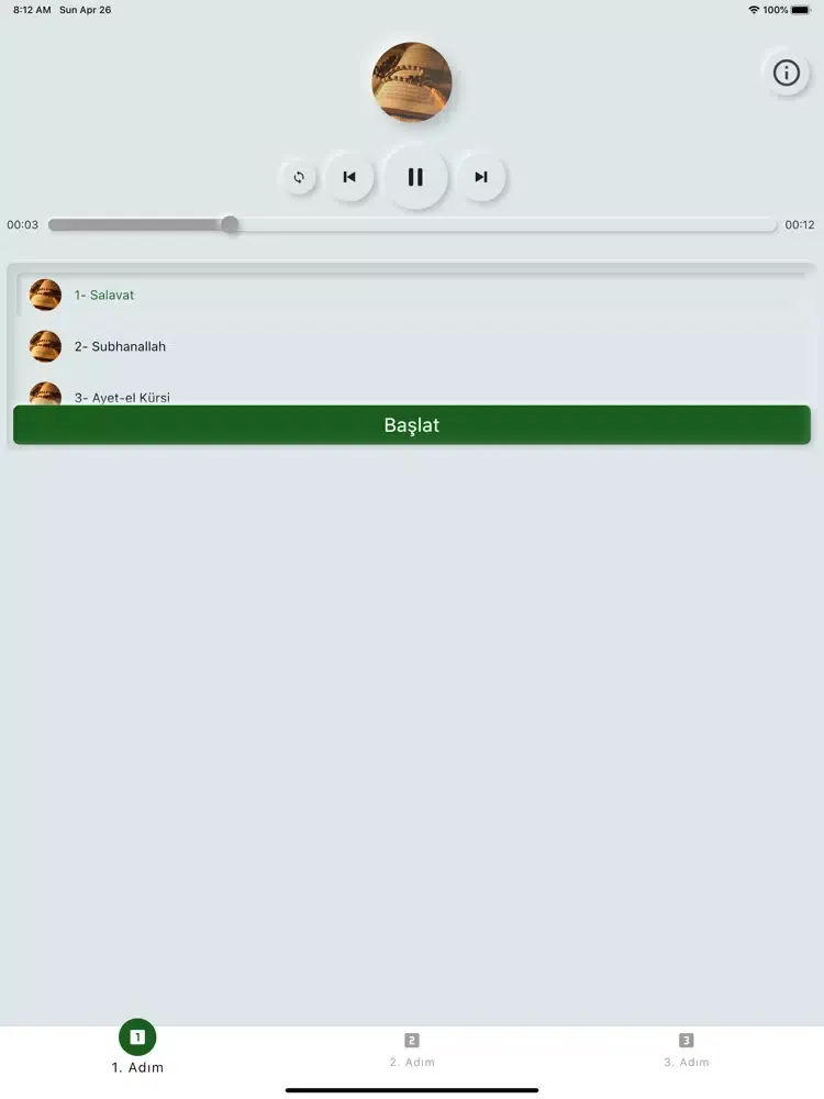Screenshot di TesbiHatip iPad 