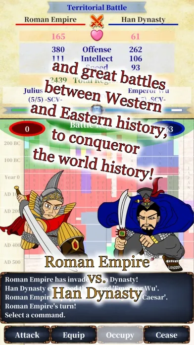 Tangkapan layar History Conqueror