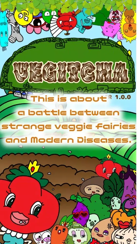 Ảnh chụp màn hình của Vegitcha - Beat the Diseases with Veggie Powers! -