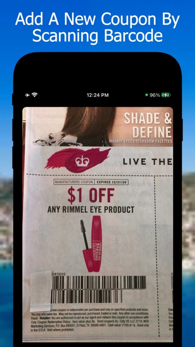 Coupon Binder Screenshots