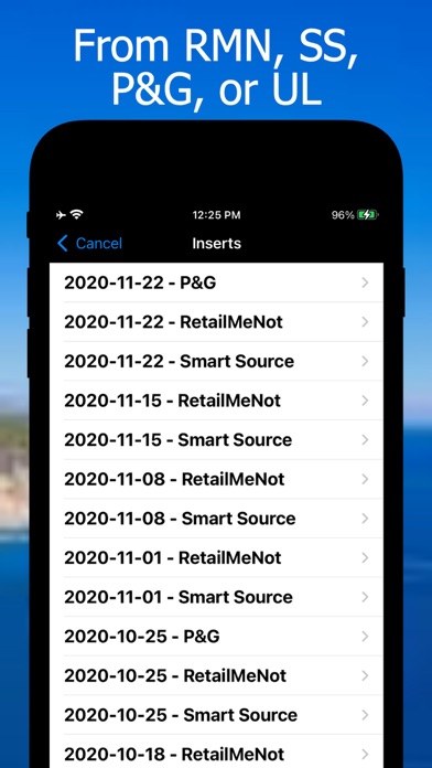 Coupon Binder Screenshots