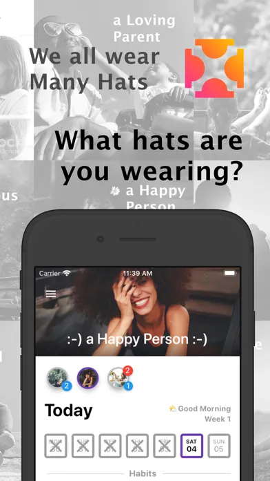ManyHats — Habit Tracker Ekran Görüntüleri