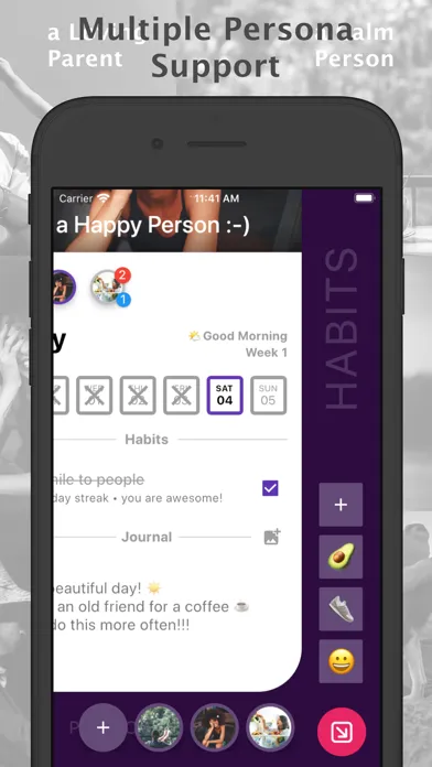 ManyHats — Habit Tracker Ekran Görüntüleri