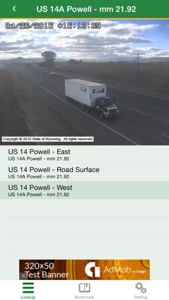 Capturas de pantalla de traffico Wyoming - Lives Hwy,Airport,Bridge