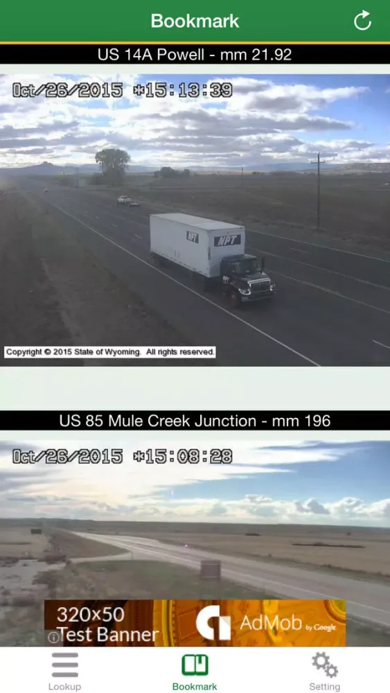 Capturas de pantalla de traffico Wyoming - Lives Hwy,Airport,Bridge