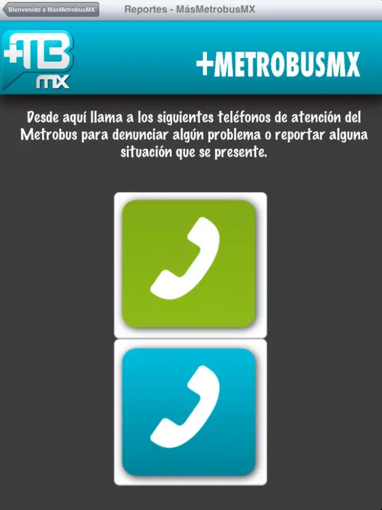 Скриншоты Metrobus MX iPad 