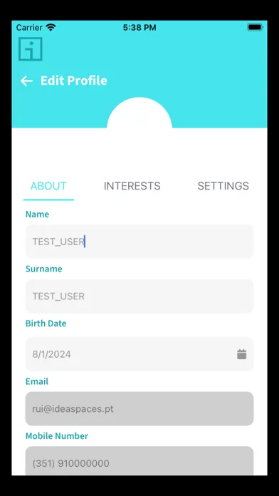 Zrzuty ekranu Idea Spaces Community App