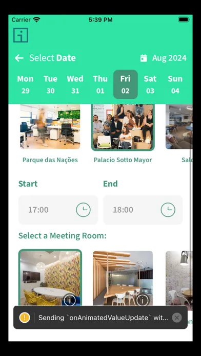Zrzuty ekranu Idea Spaces Community App