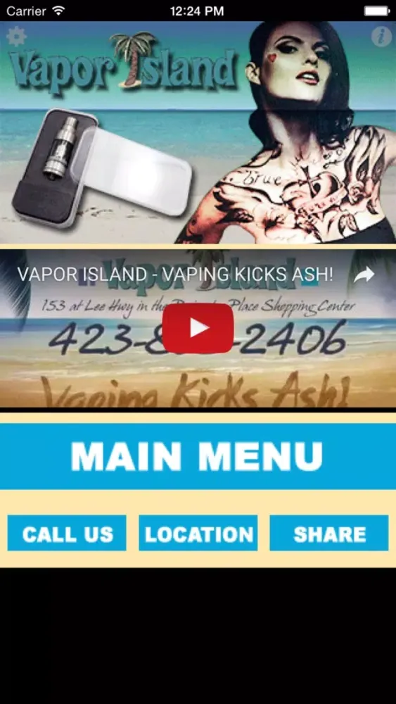 Vapor Island スクリーンショット