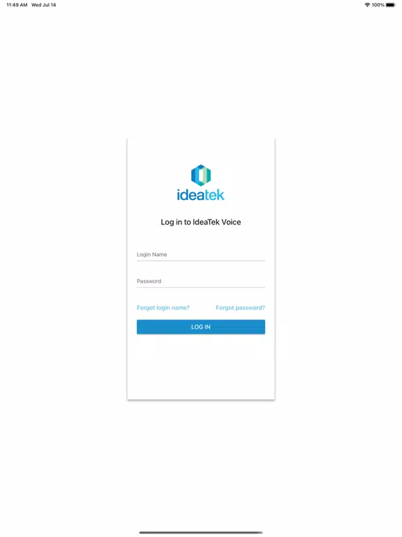 IdeaTek Voice iPad 应用截图