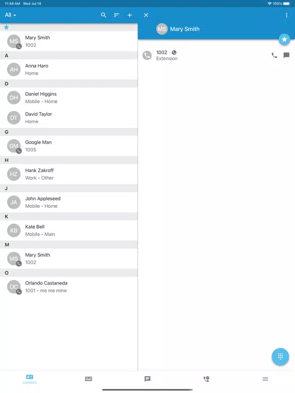 IdeaTek Voice iPad 应用截图