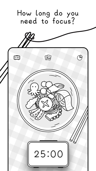Focus Noodles-Study timer应用截图