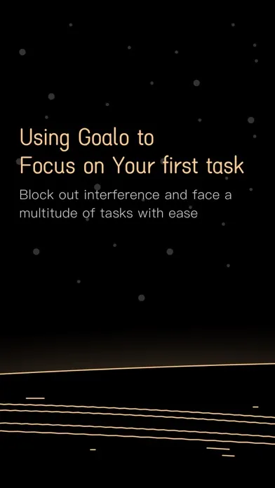Goalo - Focus on goals应用截图