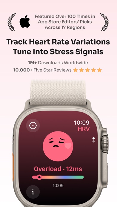 Screenshot di StressWatch: AI Stress Monitor