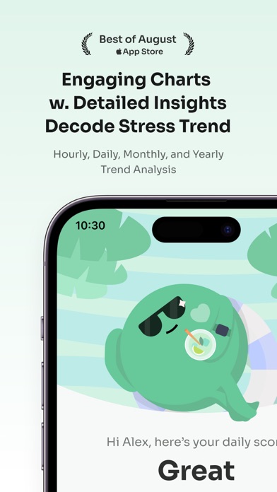 Screenshot di StressWatch: AI Stress Monitor