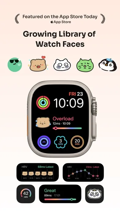 Capturas de pantalla de StressWatch: AI Stress Monitor