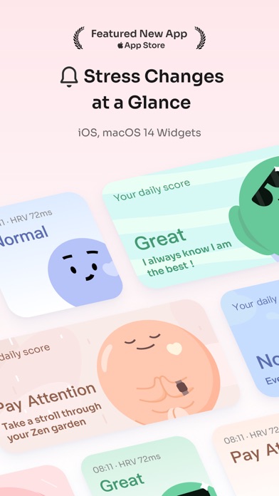 Screenshot di StressWatch: AI Stress Monitor