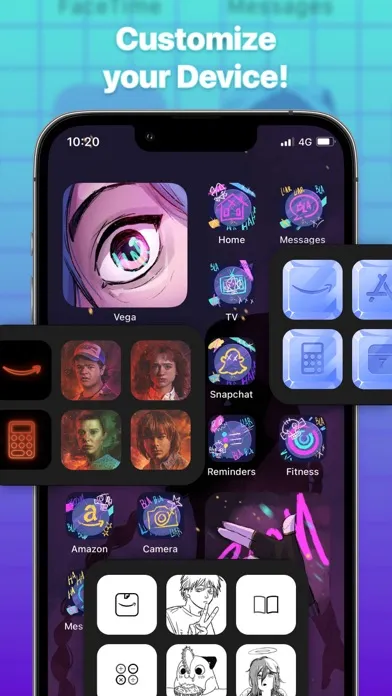 Ảnh chụp màn hình của Themes Widgets & Icons by Vega