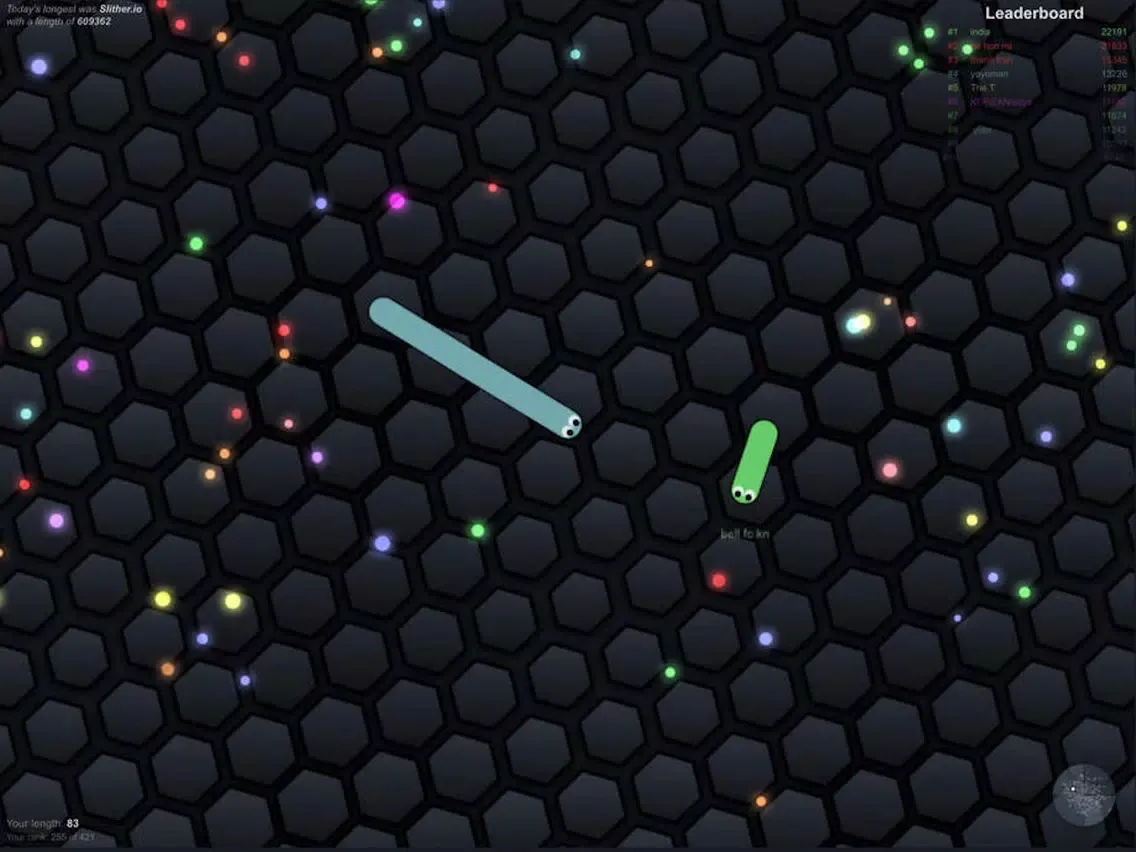 Silly Snake.io - Snake Slithering War Multiplayer iPad  Screenshots