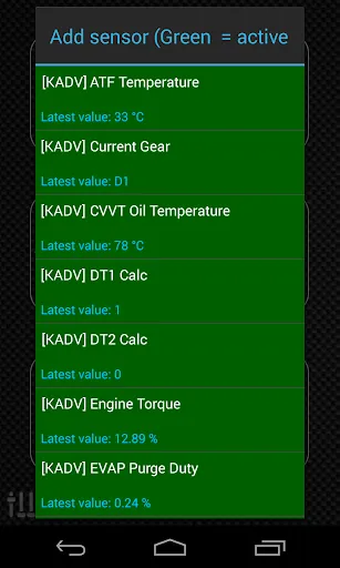 Tangkapan layar Advanced EX for KIA