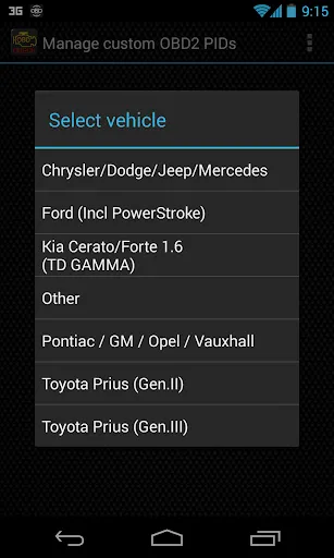 Tangkapan layar Advanced EX for KIA