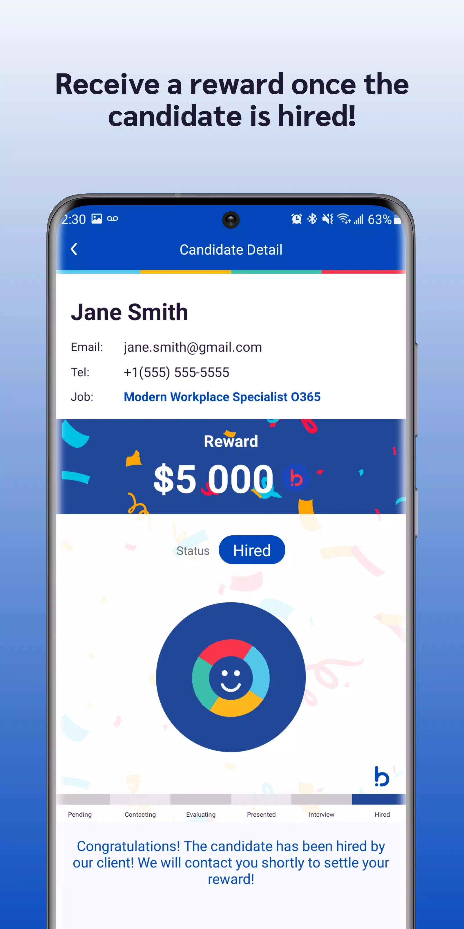 BOM app Screenshots