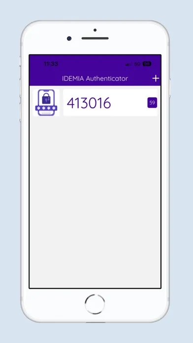 IDEMIA Authenticator App應用截圖