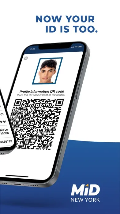 Ảnh chụp màn hình của New York Mobile ID