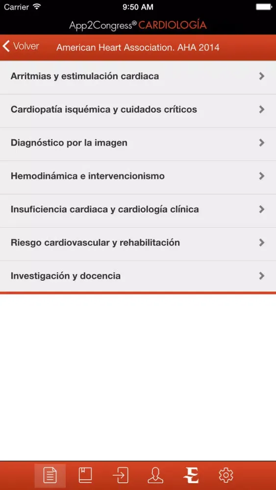 App2Congress. CARDIOLOGY Screenshots