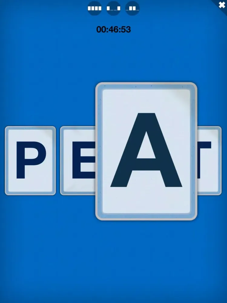 Tangkapan skrin Anagram Game HD iPad 