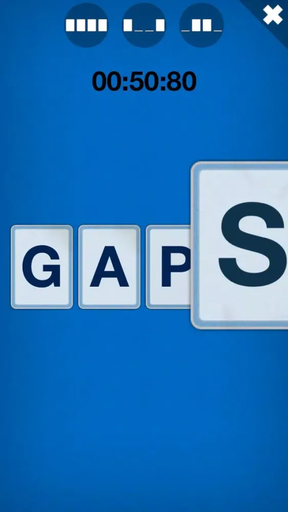 Tangkapan skrin Anagram Game HD