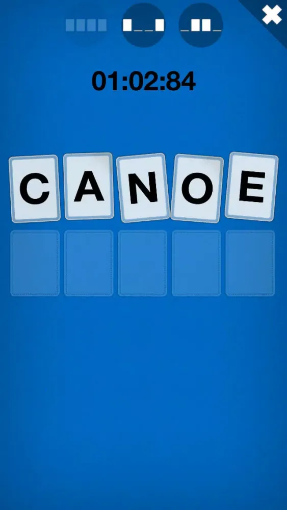 Tangkapan skrin Anagram Game HD
