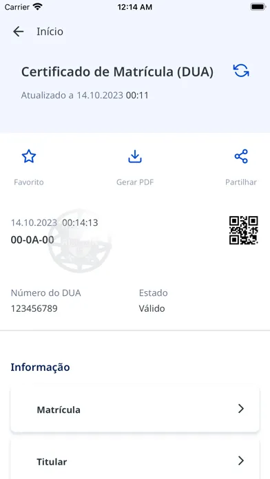 Ảnh chụp màn hình của id.gov.pt