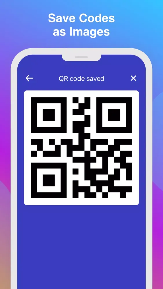 Tangkapan layar QR Code Scaner & Creater