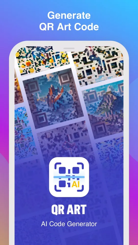 Tangkapan layar QR Code Scaner & Creater