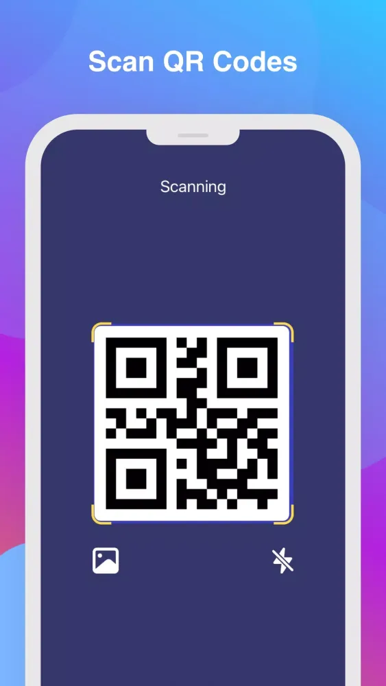 Tangkapan layar QR Code Scaner & Creater