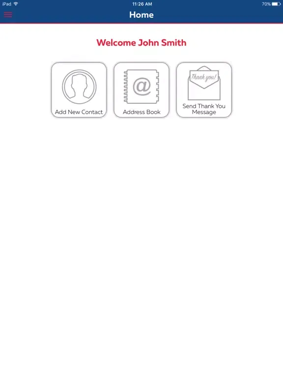 e-Relationship Contact Builder iPad  स्क्रीनशॉट