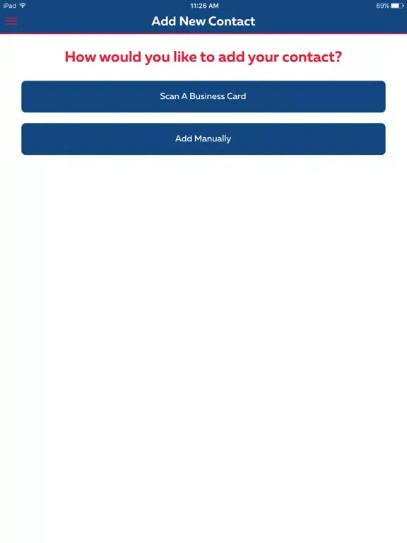 e-Relationship Contact Builder iPad  स्क्रीनशॉट
