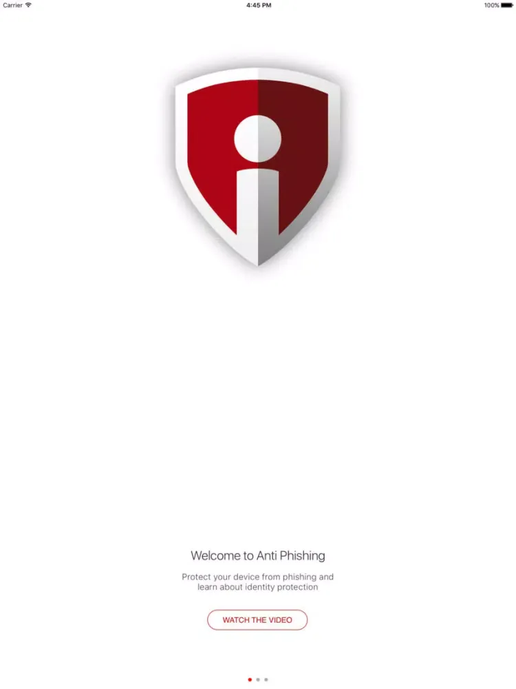 Anti Phishing - Identity Guard iPad  स्क्रीनशॉट