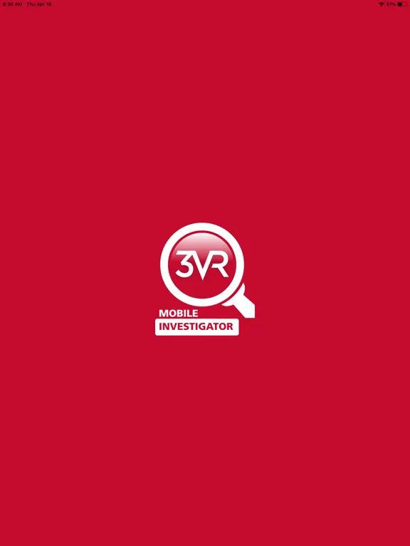 3VR Mobile Investigator iPad  Screenshots