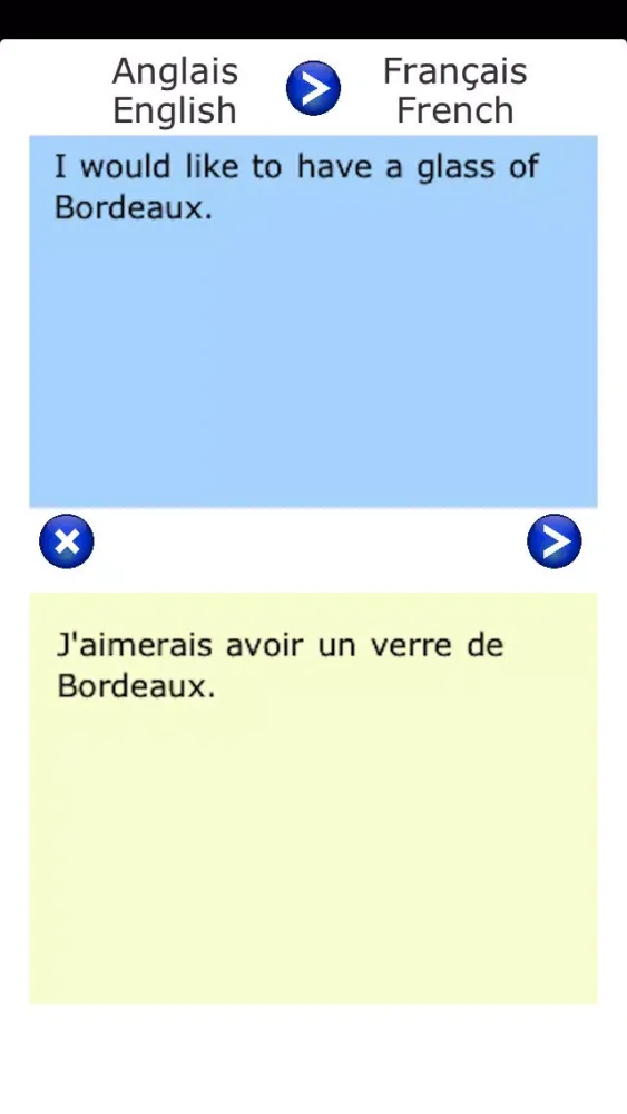 Capturas de pantalla de Translate French and English